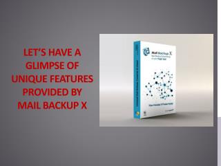 Mail Backup X to Mac Mail Backup