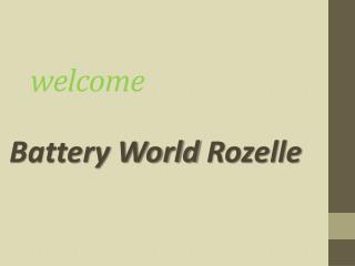 Get Automotive Batteries in Rozelle