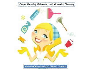Carpet Cleaning Malvern - Local Move Out Cleaning