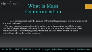 Top mass communication colleges in pune