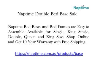 Naptime King Single Bed Bases