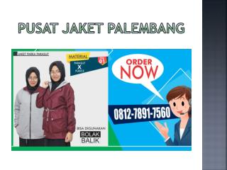 0812-7891-7560 | Konveksi Jaket Bomber Siap Kirim Ke Plaju Kota Palembang