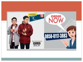 0858-8117-3883 | Distributor Jaket Pria Siap Kirim Ke Lemahabang Kabupaten Karawang