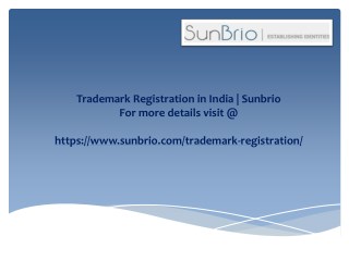 TRADEMARK REGISTRATION