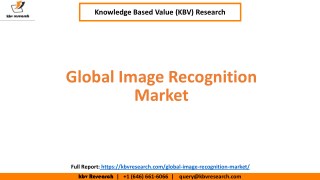 Global Image Recognition Market Size