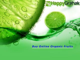 Buy Online Organic Fruits and Vegetables