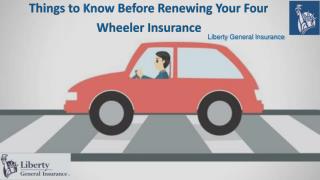 Things to Know before Renewing Your Four Wheeler Insurance