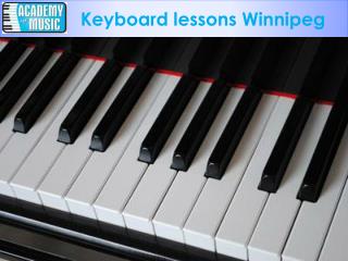Training of Keyboard lessons winnipeg