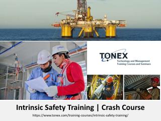 Intrinsic Safety Training - 3 Day Course