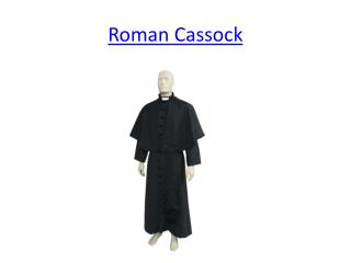 Roman cassock -PSG vestments