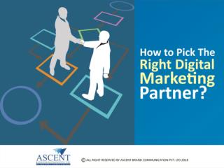 How to Pick the Right Digital Marketing Partner