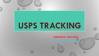 USPS TRACKINNG