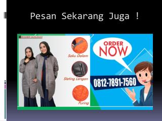 0812-7891-7560 | Agen Jaket Muslimah Siap Kirim Ke Sukarame Kota Palembang