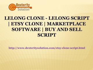 Lelong Clone - Lelong Script | Etsy clone | Marketplace software | Buy and Sell Script