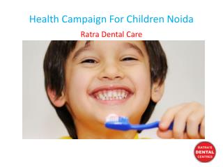 Health Campaign For Children Noida