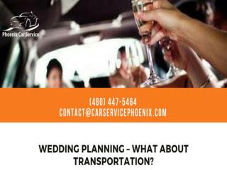 Wedding Planning â€“ What about Transportation