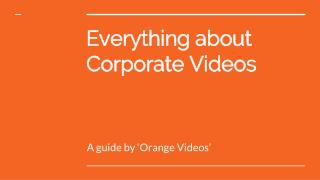 Corporate video production services company in mumbai