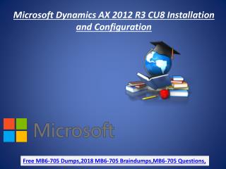 Latest Free Microsoft MB6-705 Exam Dumps Questions Microsoft Free MB6-705 Exam Dumps PDF File Download Latest Free MB6-7