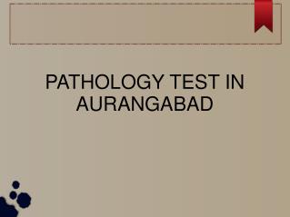 Vitamin B12 Test in Aurangabad