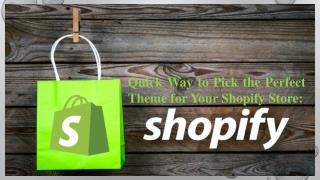 Quick Way to Pick the Perfect Theme for Your Shopify Store: