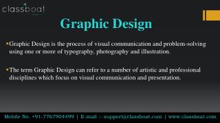 Graphic Design Classes in Pune