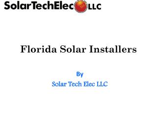 Solar Panels Florida