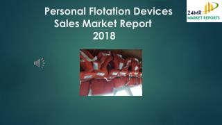 Personal Flotation Devices Sales Market Report 2018