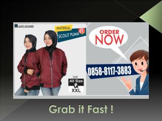 0858-8117-3883 | Pesan Jaket Muslimah Siap Kirim Ke Lemahabang Kabupaten Karawang