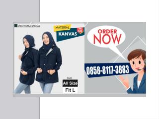 0858-8117-3883 | Agen Jaket Wanita Siap Kirim Ke Karawang Barat Kabupaten Karawang