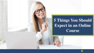 What to Expect in an Online Class?