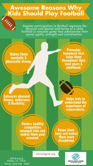 Awesome Reasons Why Kids Should Play Football