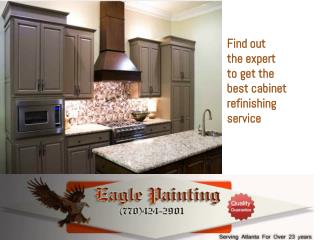 Find out the expert to get the best cabinet refinishing service