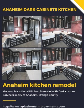 Anaheim Darek cabinets kitchen remodel