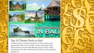 Top 10 Theme Parks in Bali