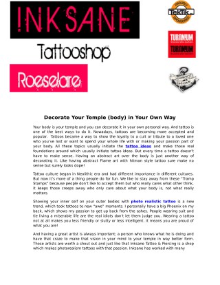 Inksane Tattoo & Piercing