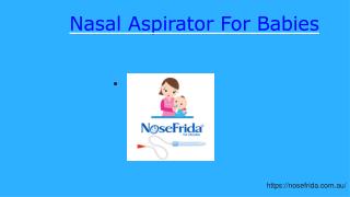 Nosefrida Baby Nasal Aspirator