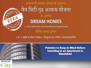 Pointers to Keep In Mind before Investing In an Apartment in Ghaziabad