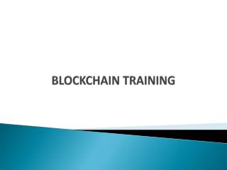 Blockchain Training in Hyderabad