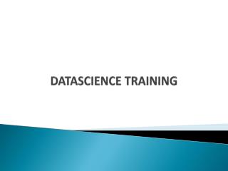Data science training in Hyderabad