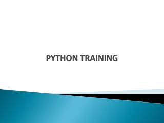 Python training in hyderabad