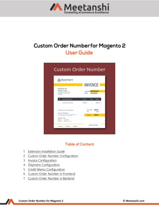 Magento 2 Custom Order Number