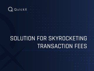 Solution for Skyrocketing Transaction Fees
