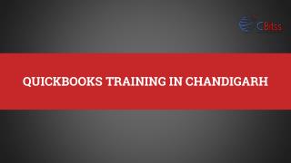 Quickbooks training in chandigarh - CBitss Technologies