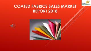 Coated Fabrics Sales Market Report 2018