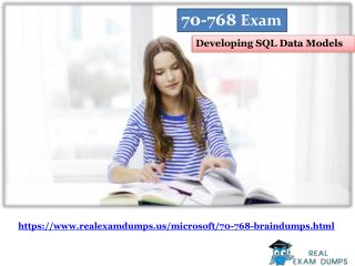 70-768 Dumps | Free 70-768 Exam Study Material - Get Updated dumps RealExamDumps