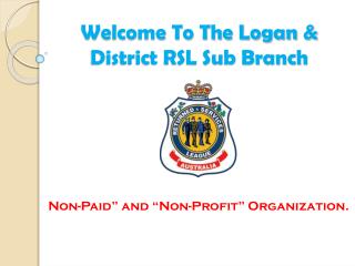 Advocacy Services Logan RSL | Non-Profit Organization Logan Central