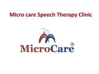 micro care speech therapy super speciality
