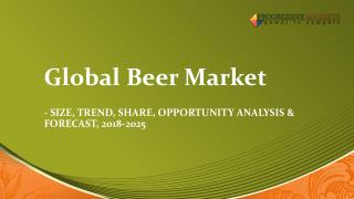 Beer Industry Statistics - 2025 | Beer Market Share & Growth