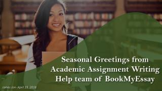 Attain Academic Assignment Writing Help from BookMyEssay