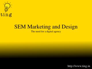 SEM Marketing and Design